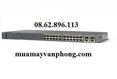 Thiết bị mạng switch Cisco WS-C2960-24PC-S
