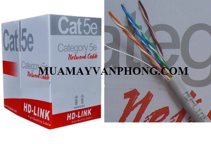 Cáp mạng HD-Link CAT5E UTP CCAH