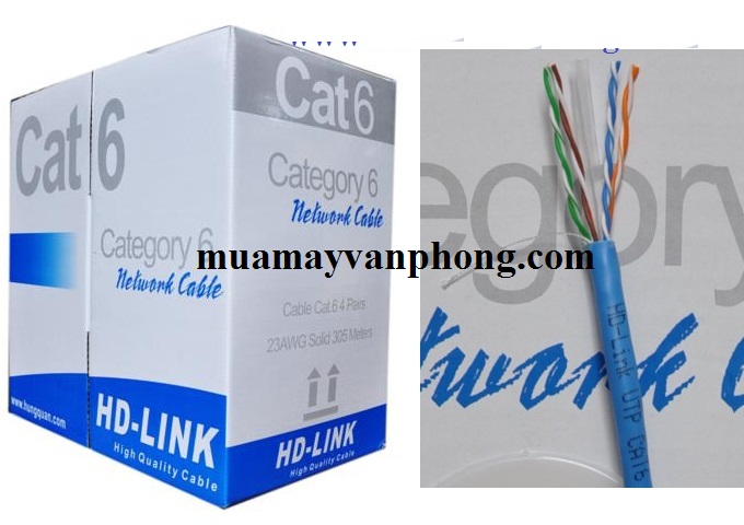 Cáp mạng HD-Link CAT6 UTP CCA